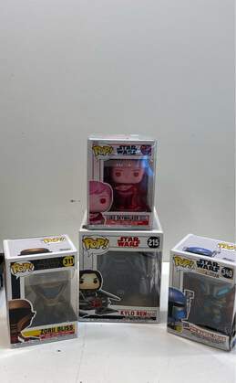 Lot of 4 Funko Pop! Star Wars Collectible Figures