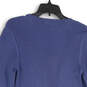 NWT Womens Blue Long Sleeve Button Front Cardigan Sweater Size XL image number 2