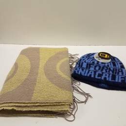 Bundle of 2 Assorted Fall Accessories Scarf & Beanie