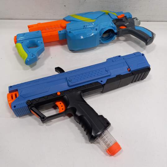 8pc Bundle of Assorted Nerf Air-Soft Guns image number 4