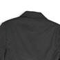 NWT Womens Black White Polka Dot Notch Lapel Two Button Blazer Size 10 image number 4