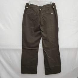 NWT White House Black Market WM's Brown Extra High Rise Trousers Size 14C x 31 alternative image