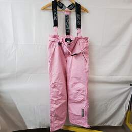 SPYDER X-Static Dermizax-MP Pink Snow Bib Overall Pants Women's XXL