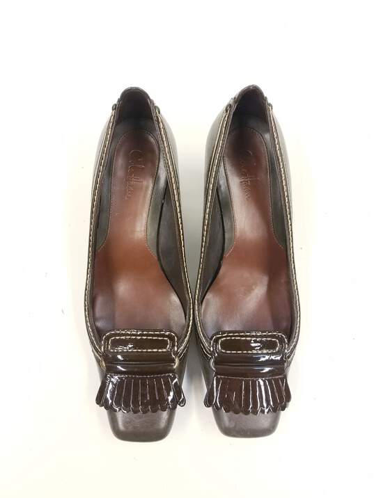 Cole Haan Darla Brown Leather Pumps Women's Size 6.5 image number 7