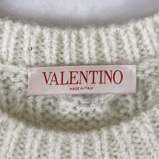 Valentino White Long Sleeve - Size Large image number 3