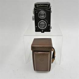 Vintage Rollei Rollercord TLR Camera w/ Case