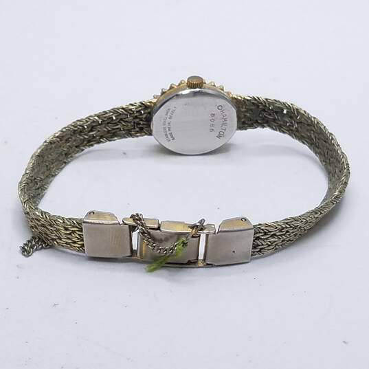 Antique Hamilton Diamond 8086 Crystal Bracelet Ladies Swiss Quartz Watch image number 7