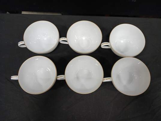 14pc Bundle of Fukagawa Arita Tea Cups & Saucers image number 8
