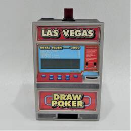 Las Vegas Draw Poker Battery & Coin Operated Toy Machine TESTED