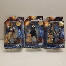 Jakks Pacific Pirates of the Caribbean Action Figures Lot of 3