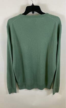 J Crew Green Cashmere Sweater - Size Large NWT alternative image