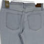 NWT Womens Blue Denim Light Wash The Perfect Straight Leg Jeans Size W 33 image number 4