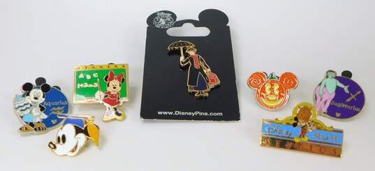 Collectible Disney Mickey & Minnie Mouse Zodiac & Mary Poppins Enamel Trading Pins 45.8g image number 1