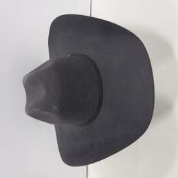 Gray Western Cowboy Hat Size 7 1/4 alternative image