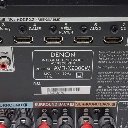 Denon AVR-X2300W Untested image number 3