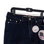 NWT Womens Blue Denim Medium Wash Curvy Fit Bootcut Jeans Size 10 Reg image number 3