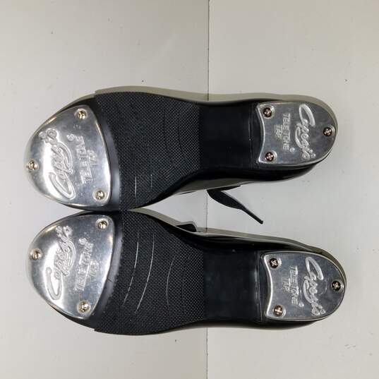 Capezio Jr. Tyette Girl Shoes Black Size11W image number 5