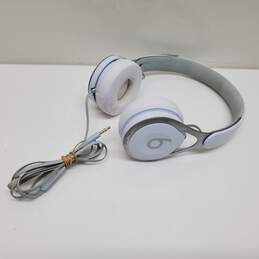 VTG. Beats By Dr. Dre Headphones Wired White Over The Ear Pads Untested P/R