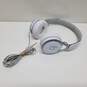 VTG. Beats By Dr. Dre Headphones Wired White Over The Ear Pads Untested P/R image number 1