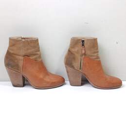 Women's Brown Ankle Boots Size 10 alternative image