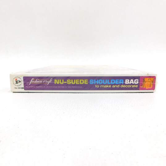 Sealed Fashion Craft Nu-Suede Shoulder Bag To Make & Decorate image number 6