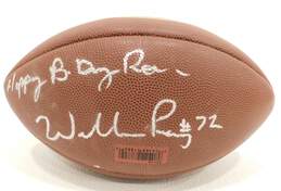 William The Refrigerator Perry Autographed Football Chicago Bears