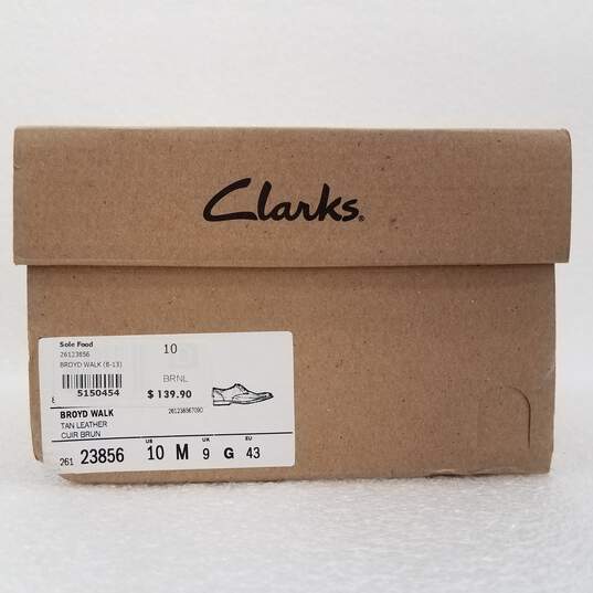 Relación Mayordomo Varios Buy the Mens Clarks Broyd Walk Oxford Shoes - Tan Leather, Size 10M |  GoodwillFinds