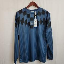 Adidas Originals long sleeve athletic soccer shirt men's M nwt