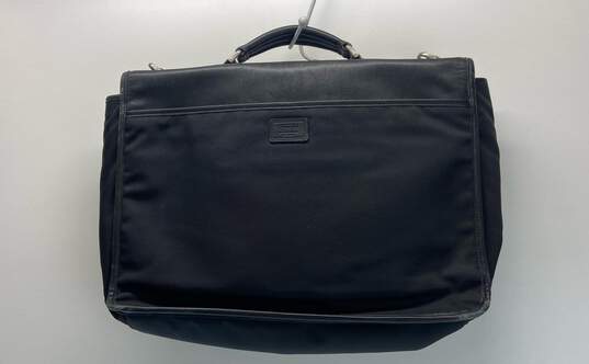 Coach Black Leather/Nylon Messenger Bag image number 3