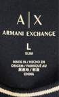 Armani Exchange Black T-shirt - Size Large image number 3