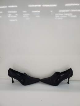 Stuart Weitzman Brown Square Toe heel shoes size-8.5 alternative image