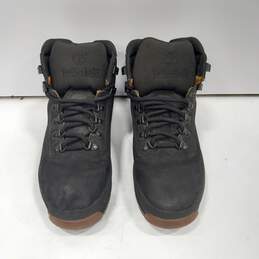 Men's Timberland Euro Hiker Boots-Jet Black Sz 11