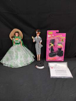 Vintage Pair of Barbie Dolls with Accessories