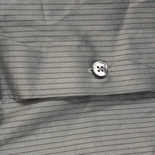 Van Heusen Men Grey Button Up 3XL NWT image number 3