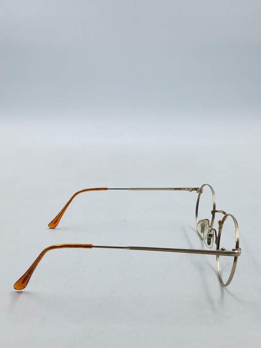 Polo Ralph Lauren Gold Round Eyeglasses image number 5