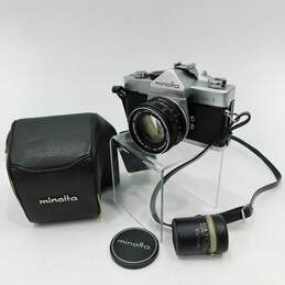 Minolta SR-1 SLR 35mm Film Camera With Lens & Case