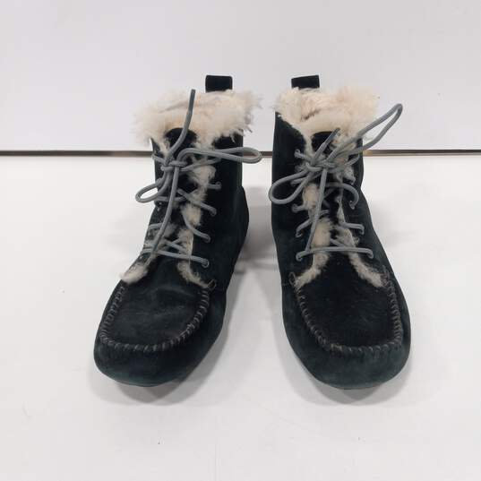 UGG Chickaree Black Boots Women's Size 8 image number 1