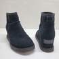 UGG Women's Classic Femme Mini Suede Black Boots Size 7 image number 1