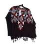 Women's Multicolor Long Sleeve Round Neck Pullover Sweater Size XS image number 1