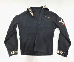 Vintage US Navy Men's Wool Pullover Jumper Sweater