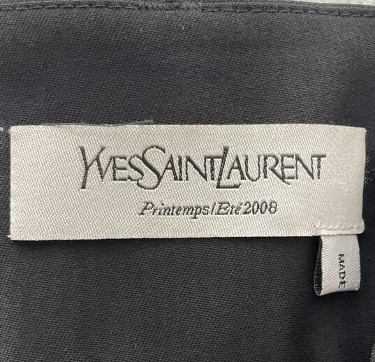 Yves Saint Laurent Women's Size F38 Black Trousers image number 4
