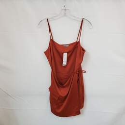 Urban Outfitters Terra Cott Sleeveless Mini Dress WM Size M NWT