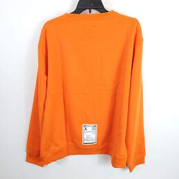 Rutherford Men Orange Graphic Sweatshirt XL NWT alternative image