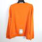 Rutherford Men Orange Graphic Sweatshirt XL NWT image number 2
