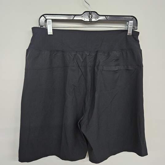 Black High Waist Shorts image number 2