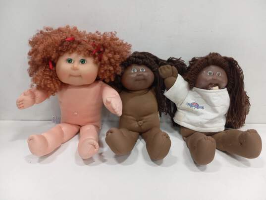 3pc Cabbage Patch Dolls image number 1
