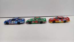 Bundle of 3 Assorted Action NASCAR Toy Cars