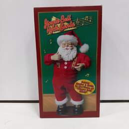 Vintage 1998 Rock Santa Collectibles Jingle Bell Rock Dancing Santa Figurine