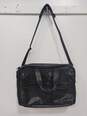 Tumi Black Leather Travel Bag image number 1