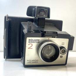 Lot of 2 Polaroid Square Shooter 2 Instant Cameras alternative image